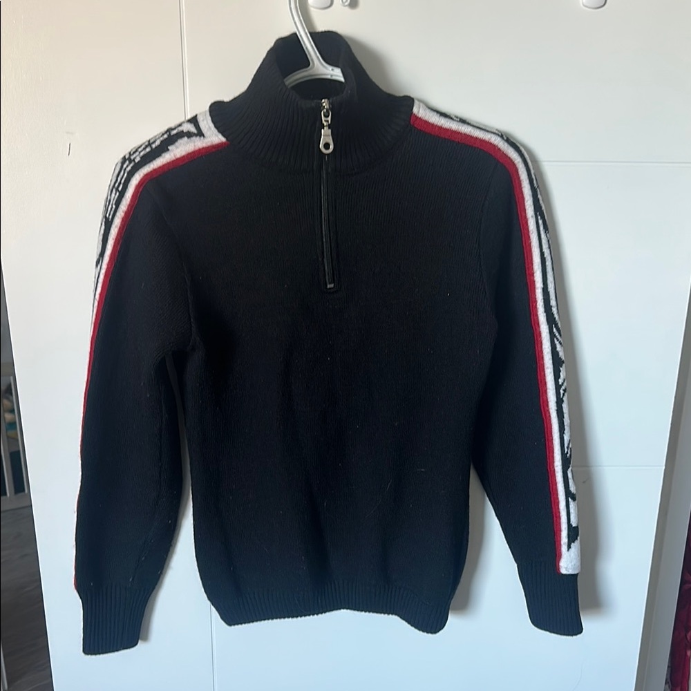 Vintage Wool Quarter Zip Kootenay Native Design